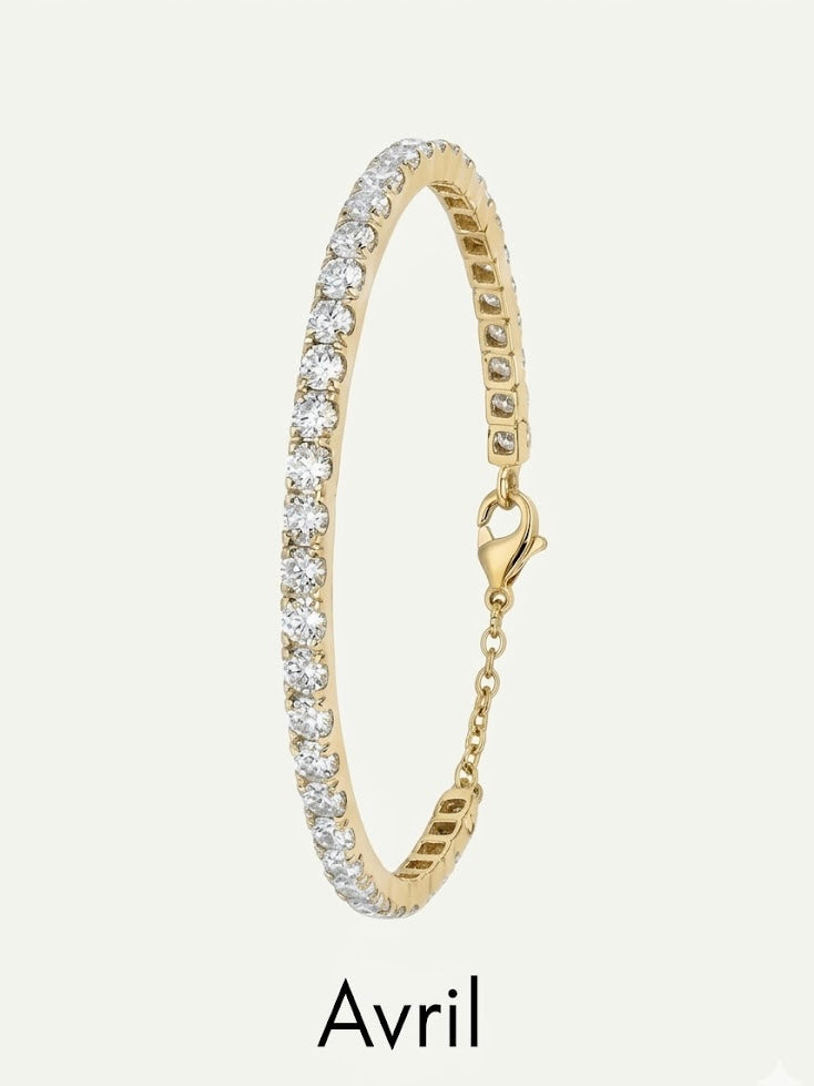 Talaia Bijoux Bagues Avril Bracelet Pierre de naissance Bijoux