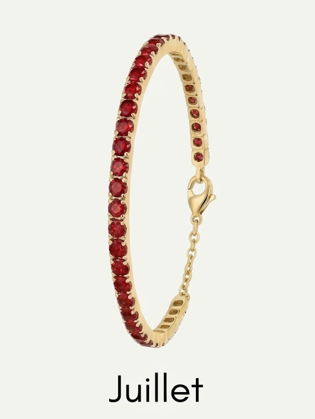 Talaia Bijoux Bagues Juillet Bracelet Pierre de naissance Bijoux
