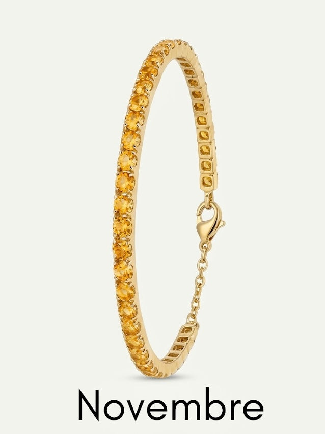 Talaia Bijoux Bagues Novembre Bracelet Pierre de naissance Bijoux