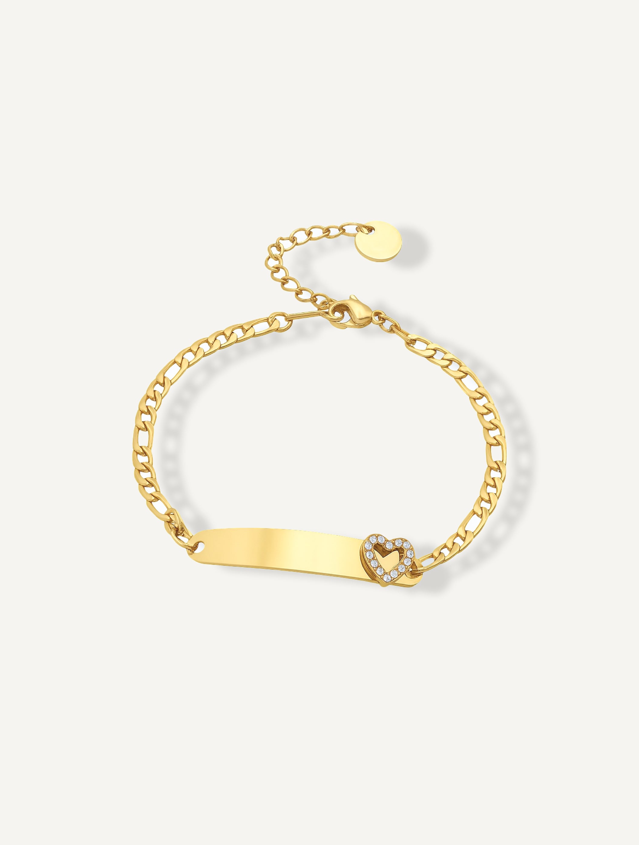 Talaia Bijoux Bracelets Doré Bracelet Victoria Cœur Bijoux