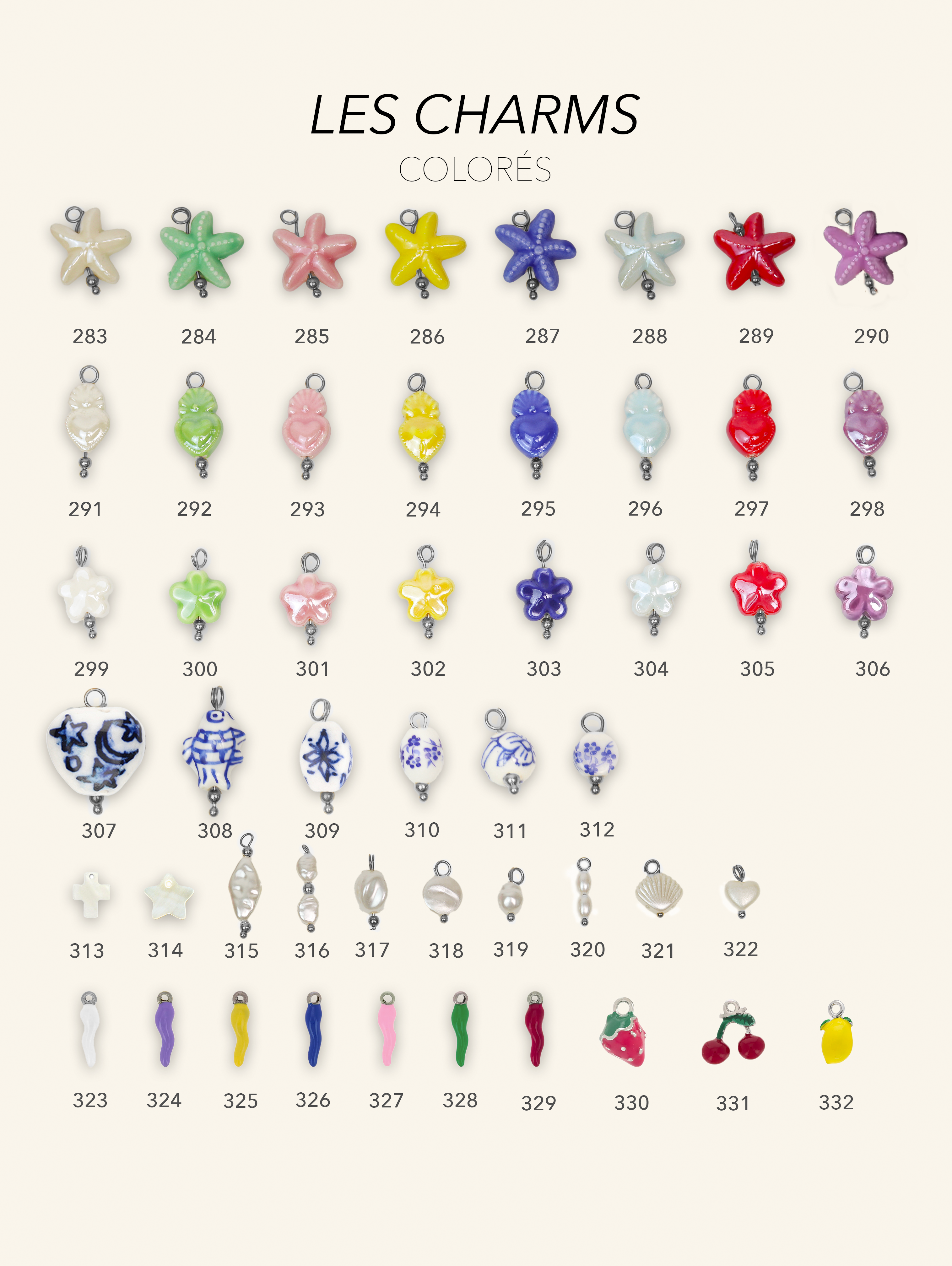 Talaia Bijoux Charms seul Bijoux