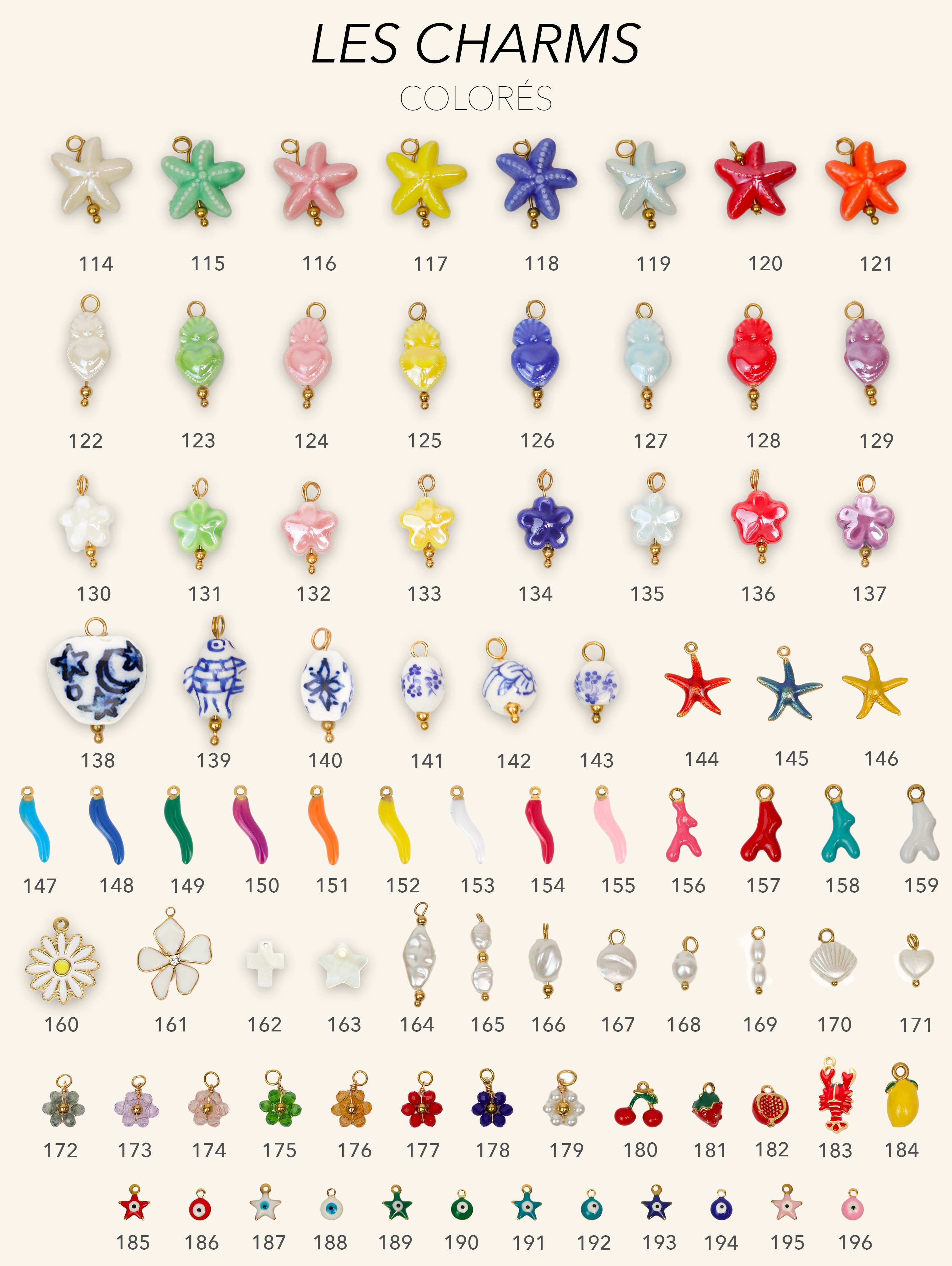 Talaia Bijoux Charms seul Bijoux