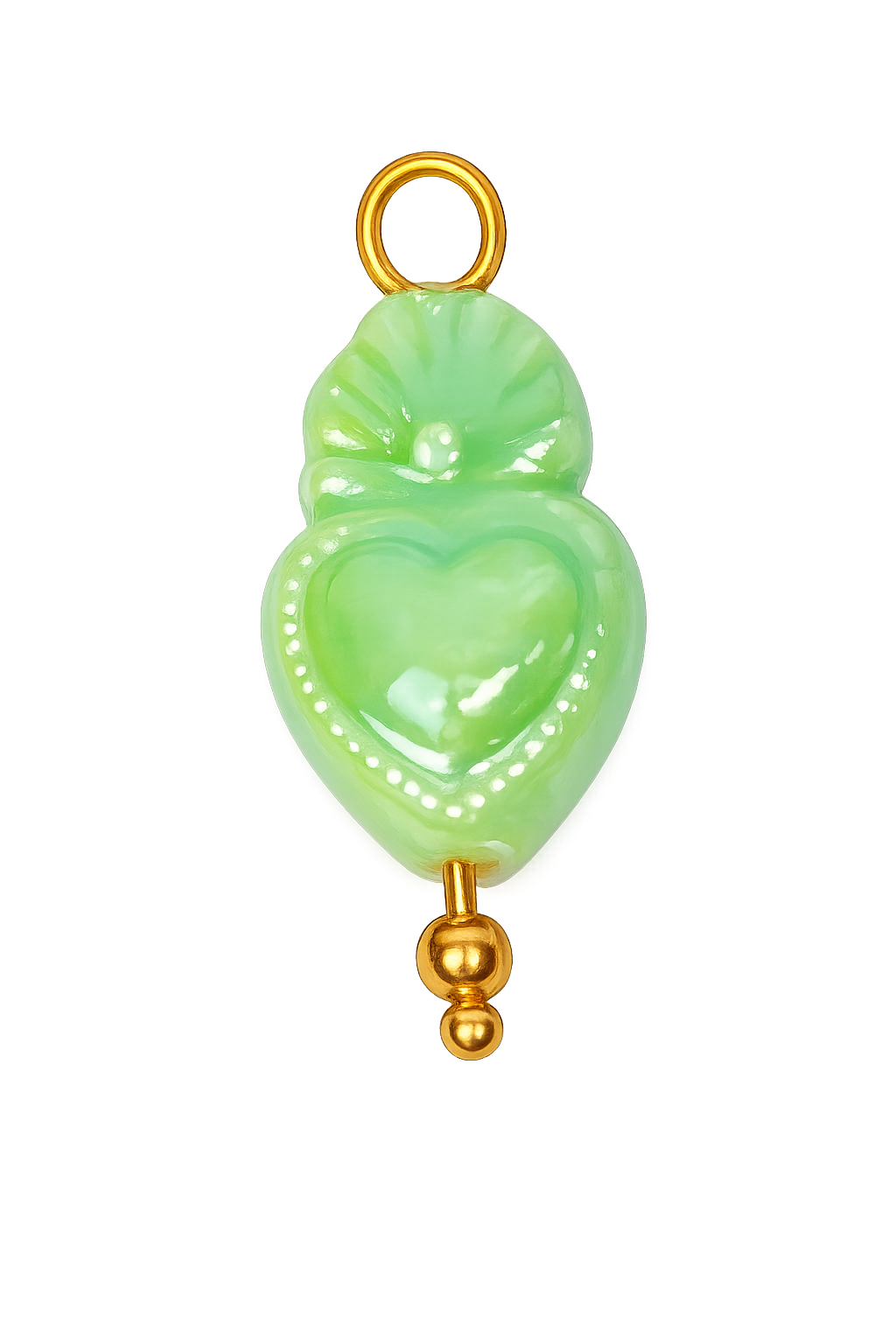 Talaia Bijoux Coeur sacré vert M Bijoux