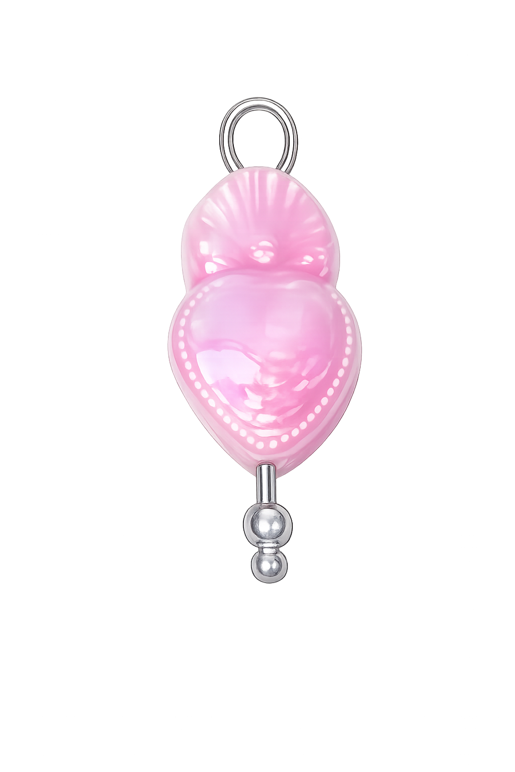 Talaia Bijoux Coeur sacré violet M Bijoux