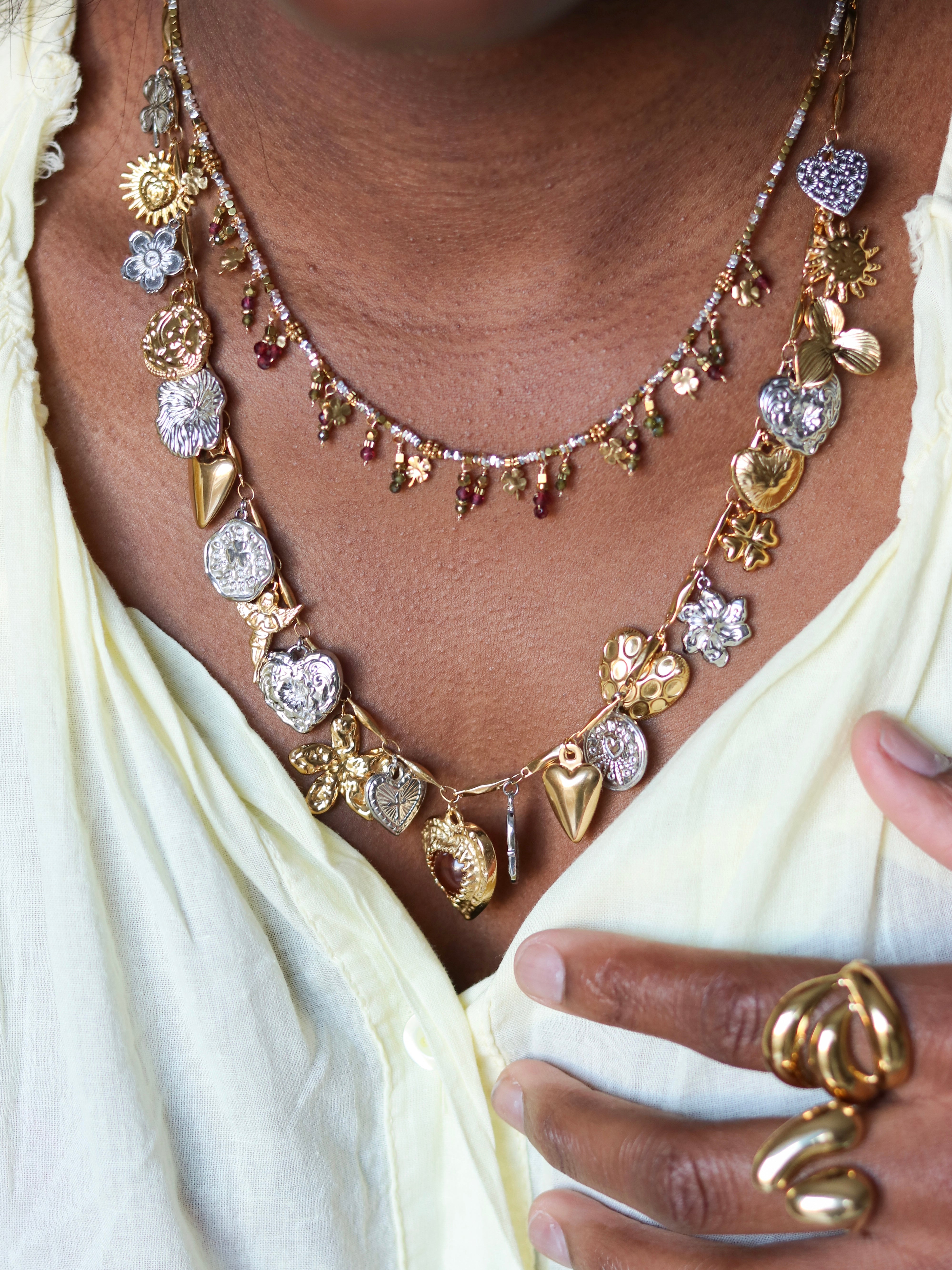 Talaia Bijoux Colliers Doré Collier 1 Bijoux