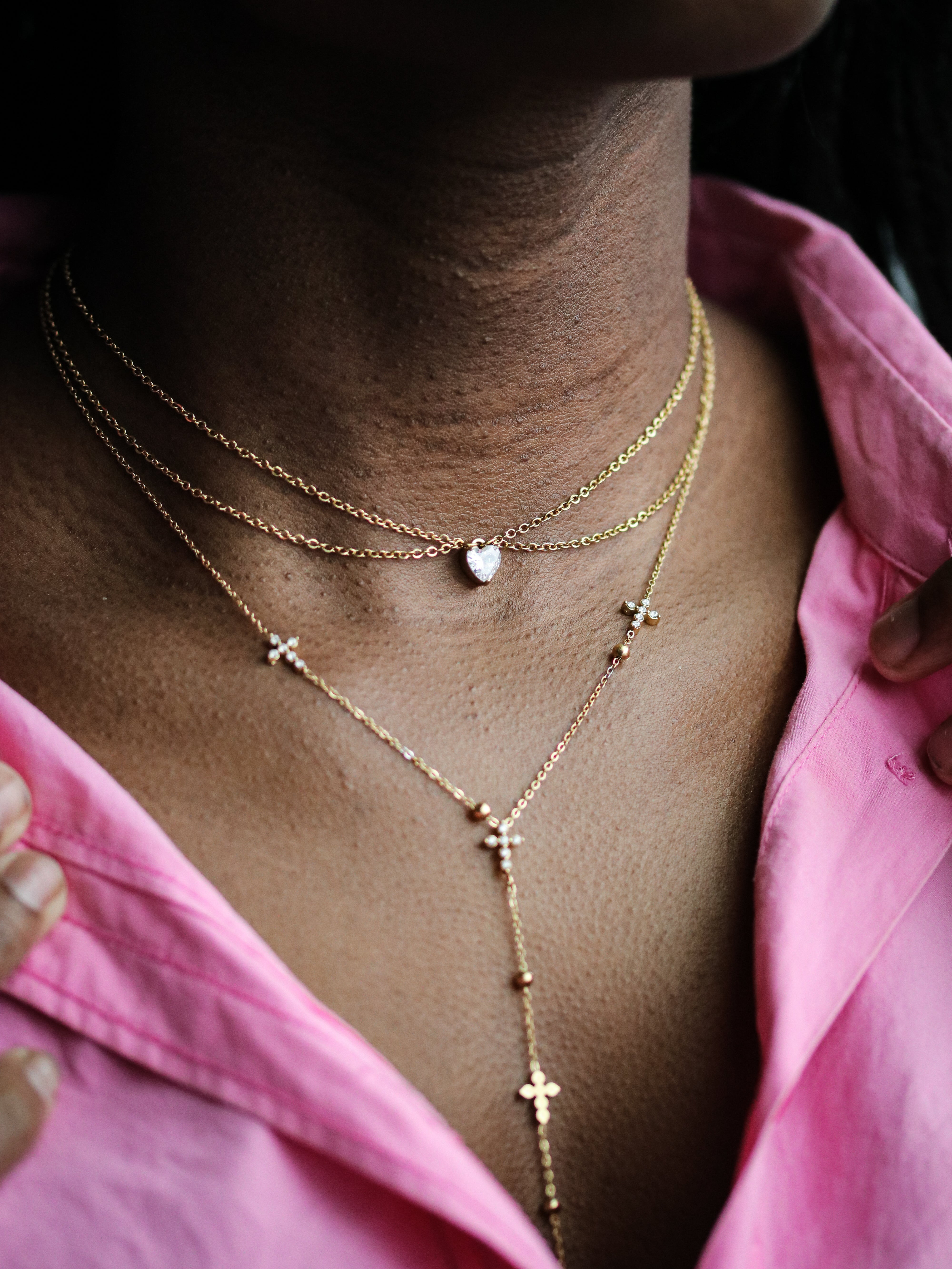 Talaia Bijoux Colliers Collier création cœur 2 Bijoux