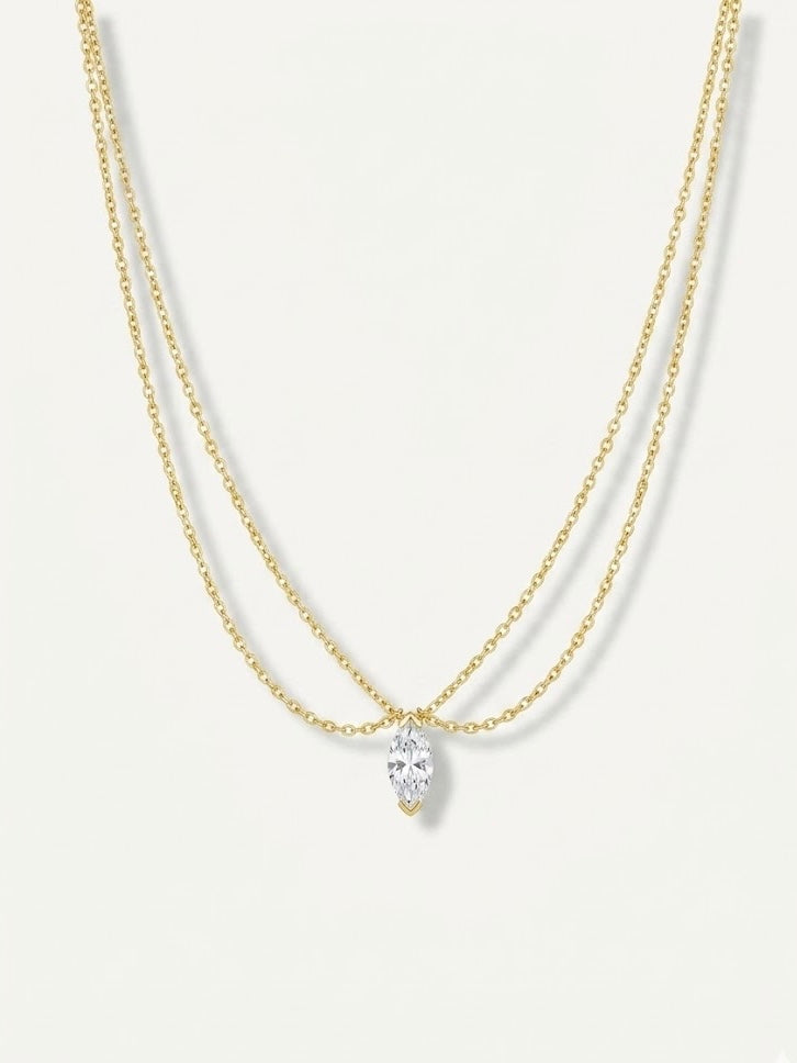 Talaia Bijoux Colliers Collier création ovale Bijoux