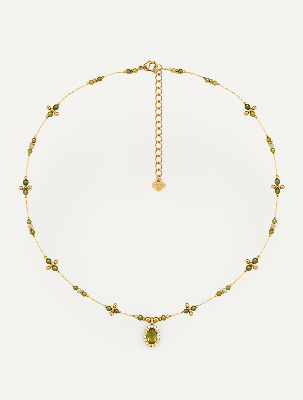 Talaia Bijoux Colliers Collier Dorothée vert Bijoux