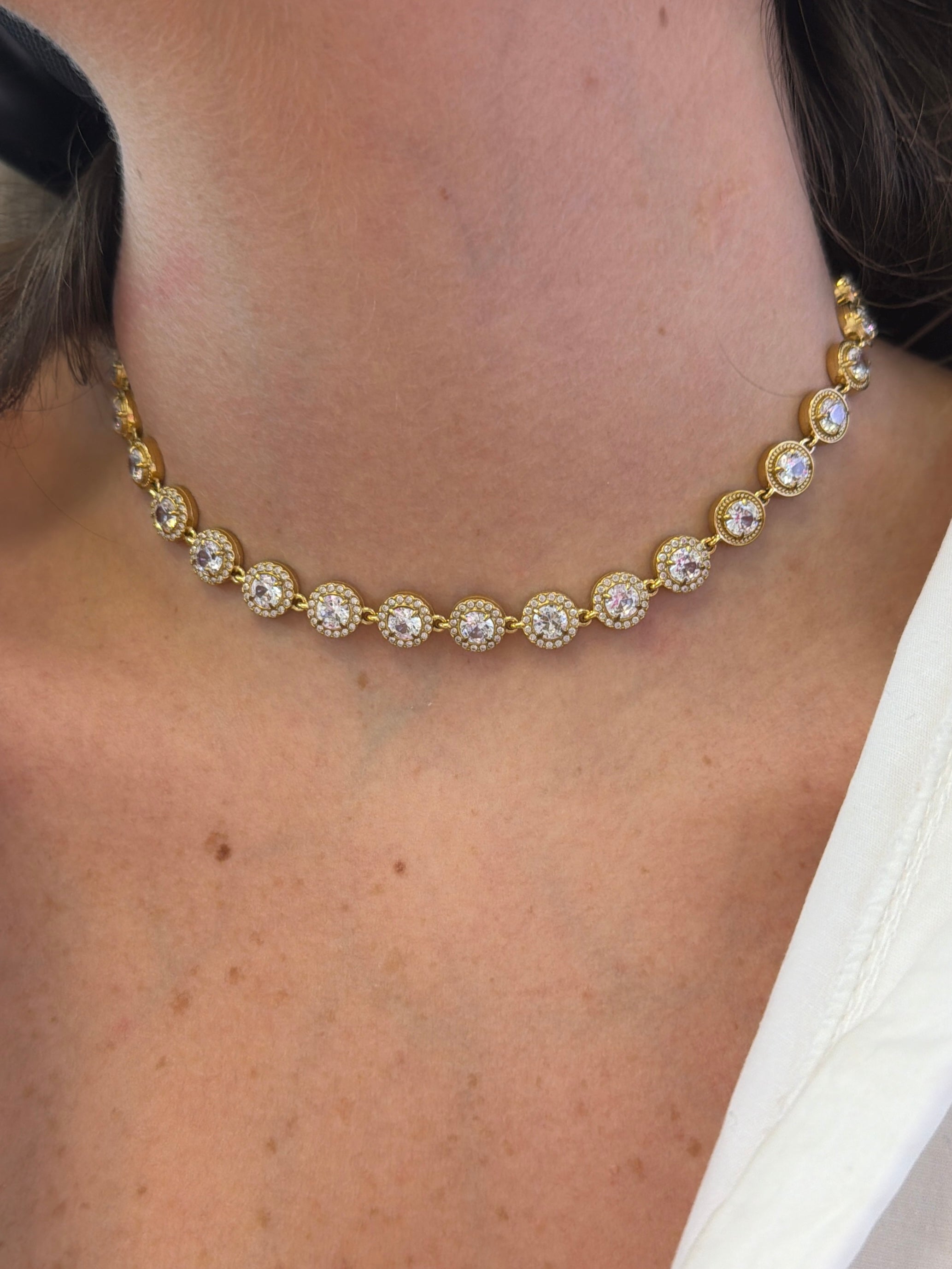 Talaia Bijoux Colliers Doré Collier grand Angèle Bijoux