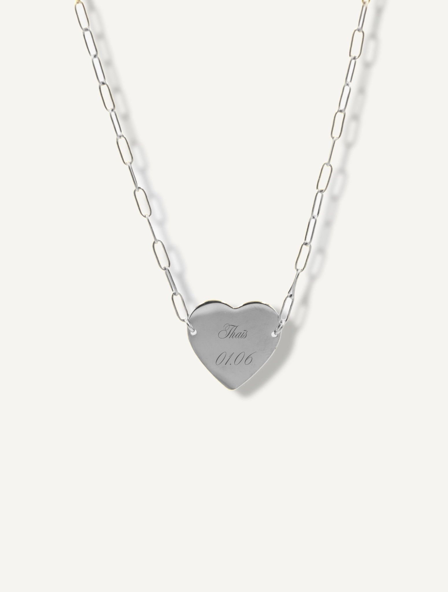 Talaia Bijoux Colliers Collier grand cœur Bijoux