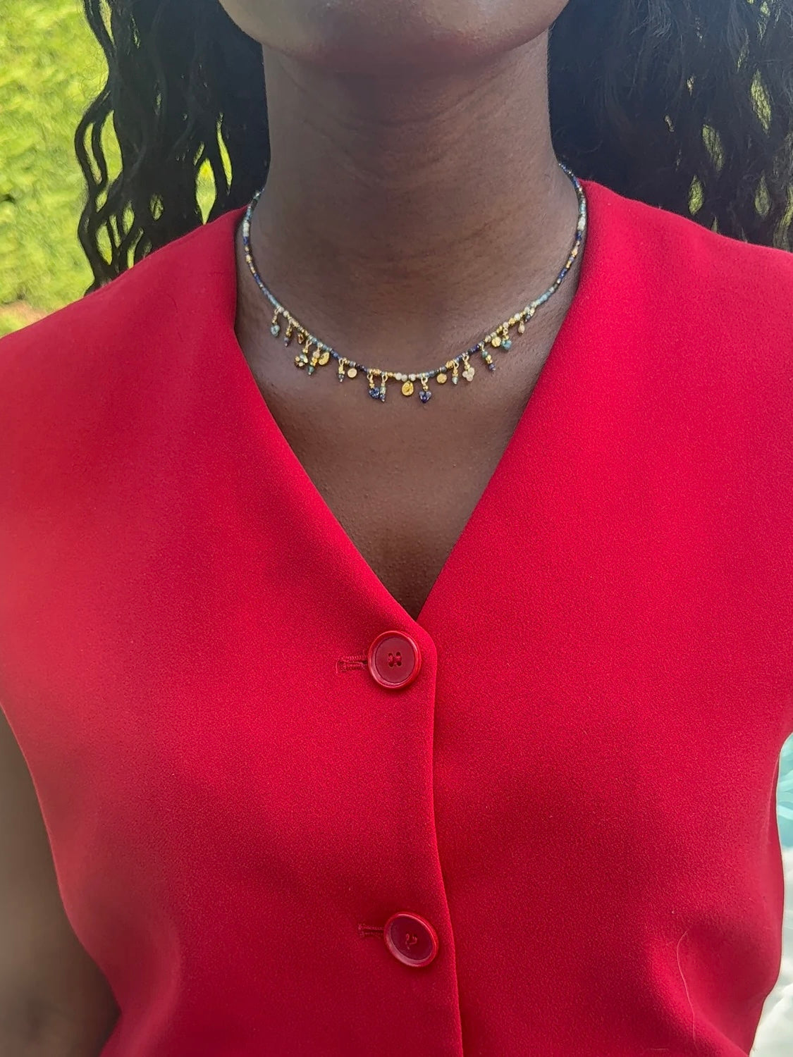 Talaia Bijoux Colliers Collier Isis Bleu Bijoux