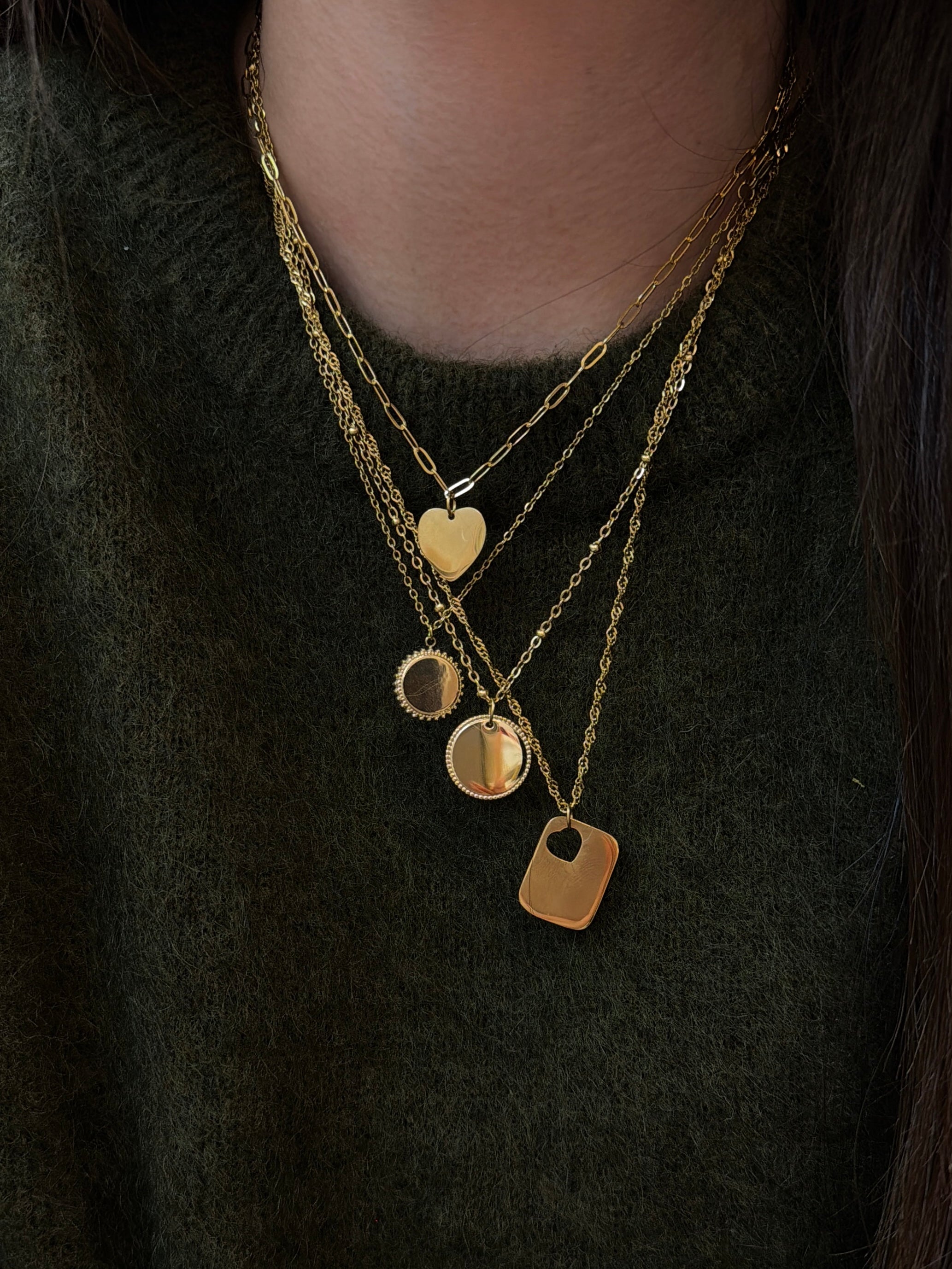 Talaia Bijoux Colliers Collier Love - Votre dessin/ecriture/photo Bijoux