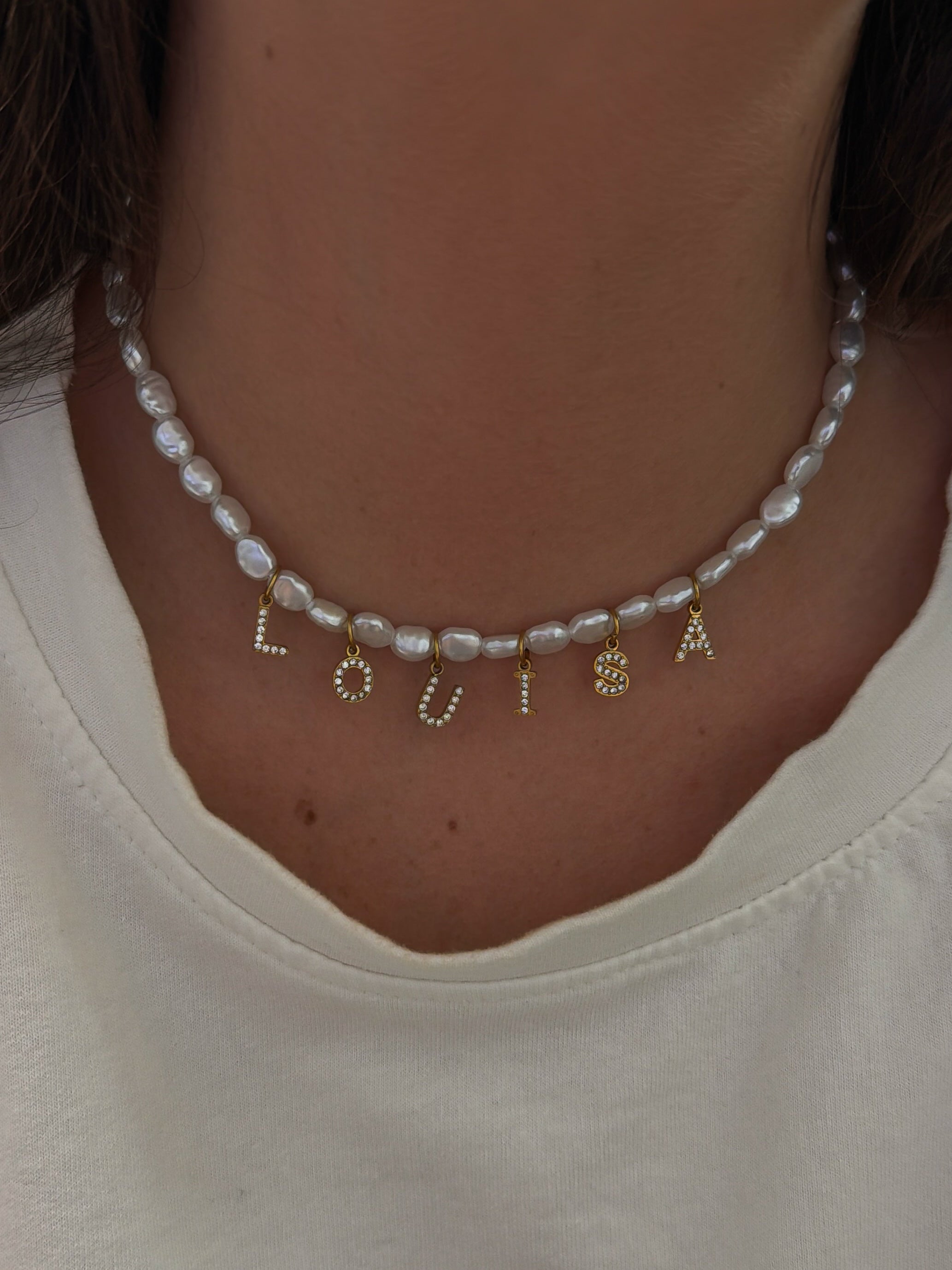Talaia Bijoux Colliers Collier Perla à personnaliser Bijoux