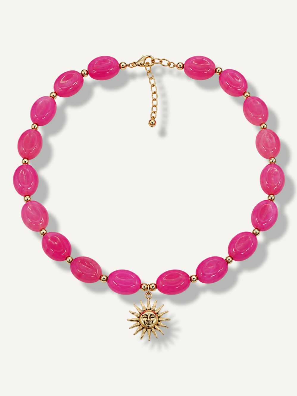 Talaia Bijoux Colliers Collier Solea rose Bijoux