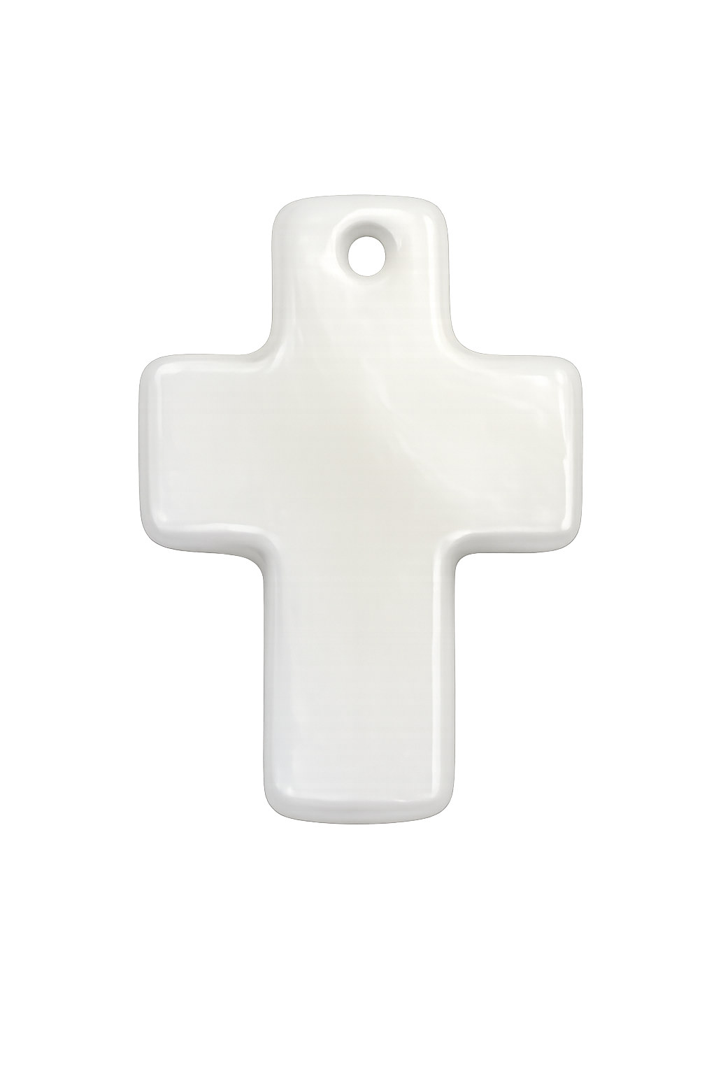 Talaia Bijoux Croix blanche XS Bijoux