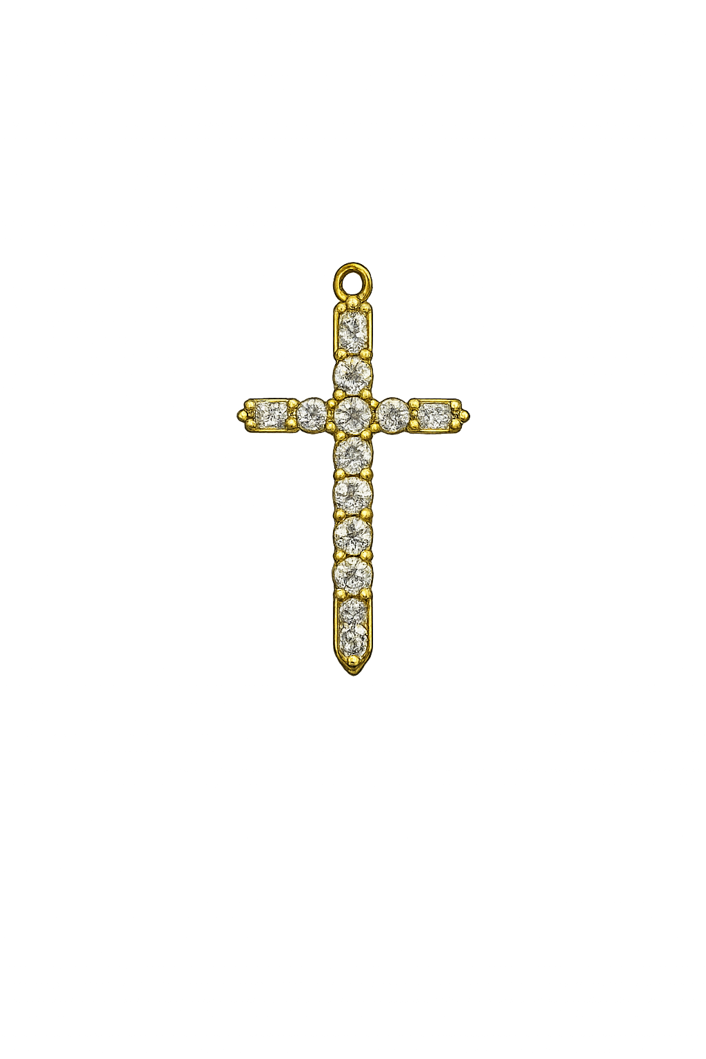 Talaia Bijoux Croix strass L Bijoux