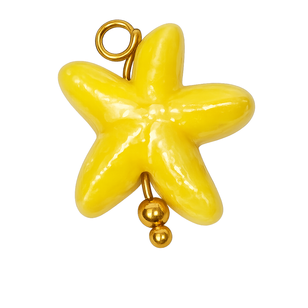 Talaia Bijoux EtoileM Jaune M Bijoux