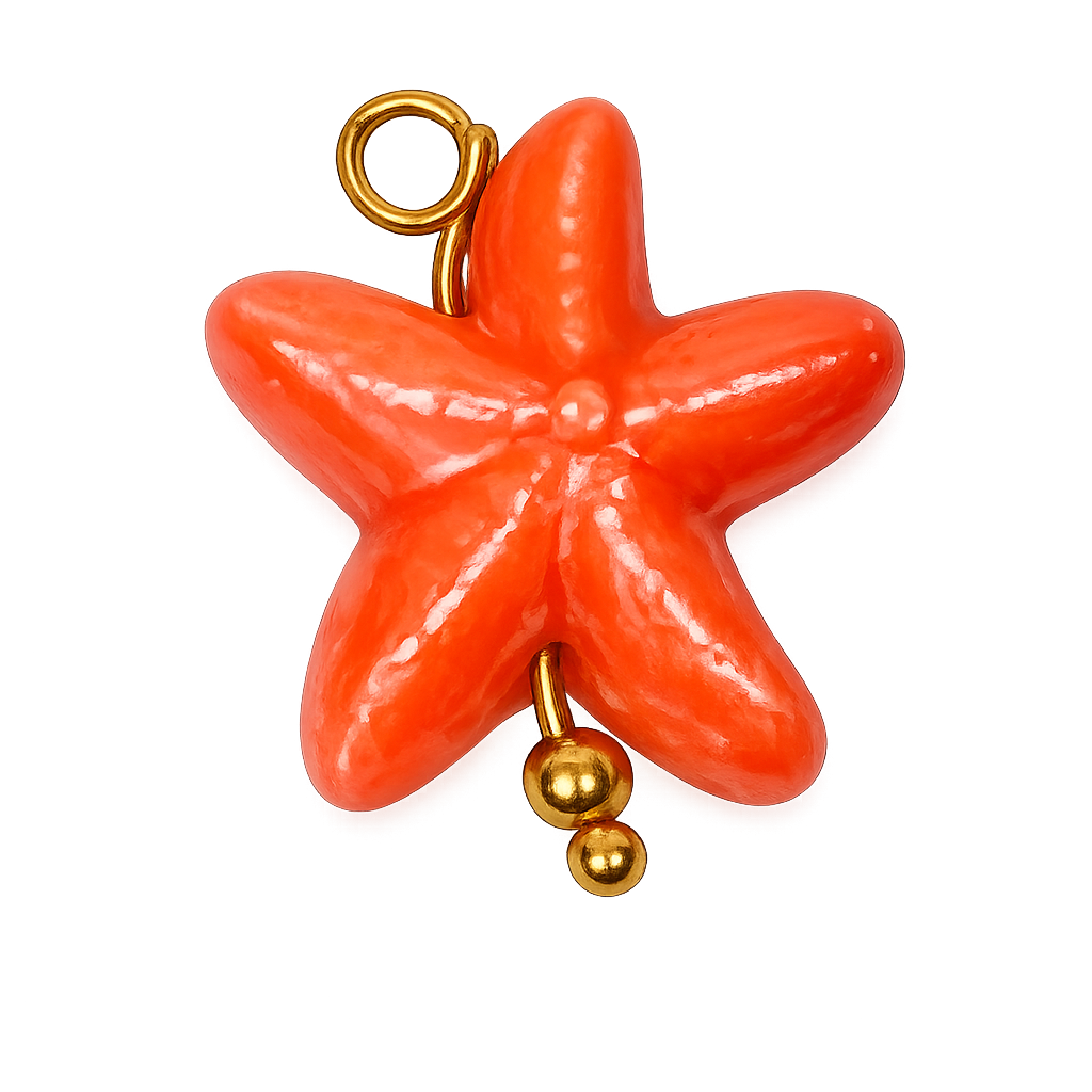 Talaia Bijoux EtoileM Orange M Bijoux