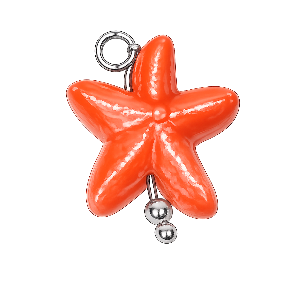 Talaia Bijoux EtoileM orange M Bijoux