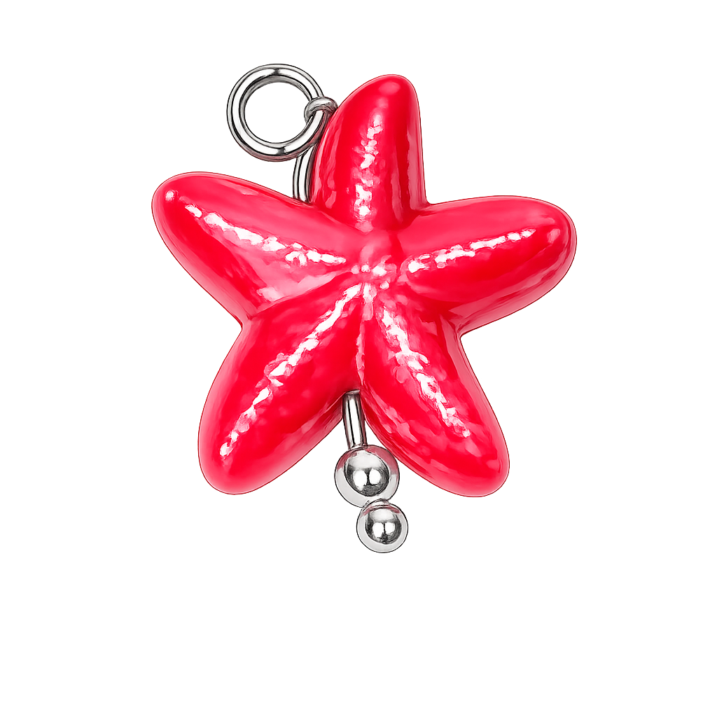 Talaia Bijoux EtoileM rouge M Bijoux