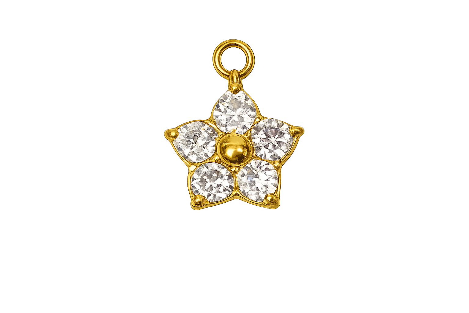Talaia Bijoux Fleur blanche XS Bijoux