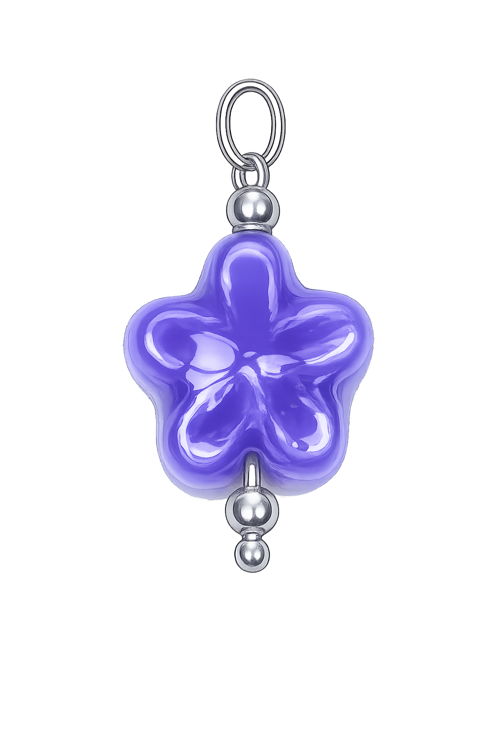 Talaia Bijoux Fleur bleu foncé S Bijoux