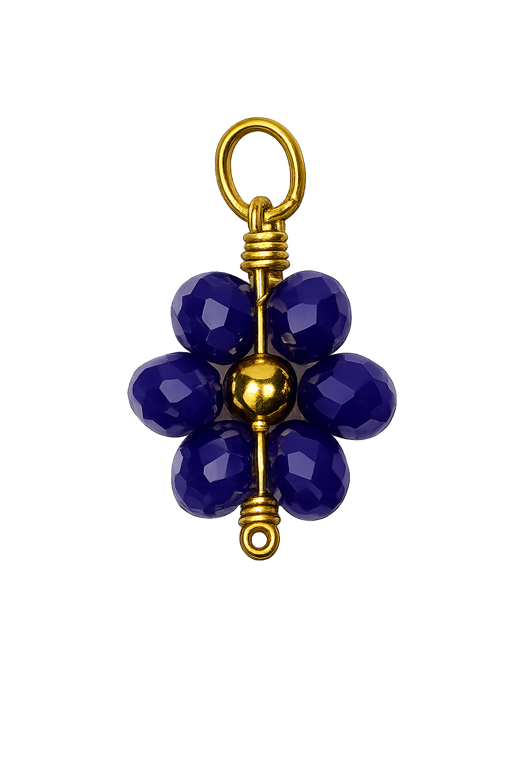 Talaia Bijoux Fleur bleu XS Bijoux