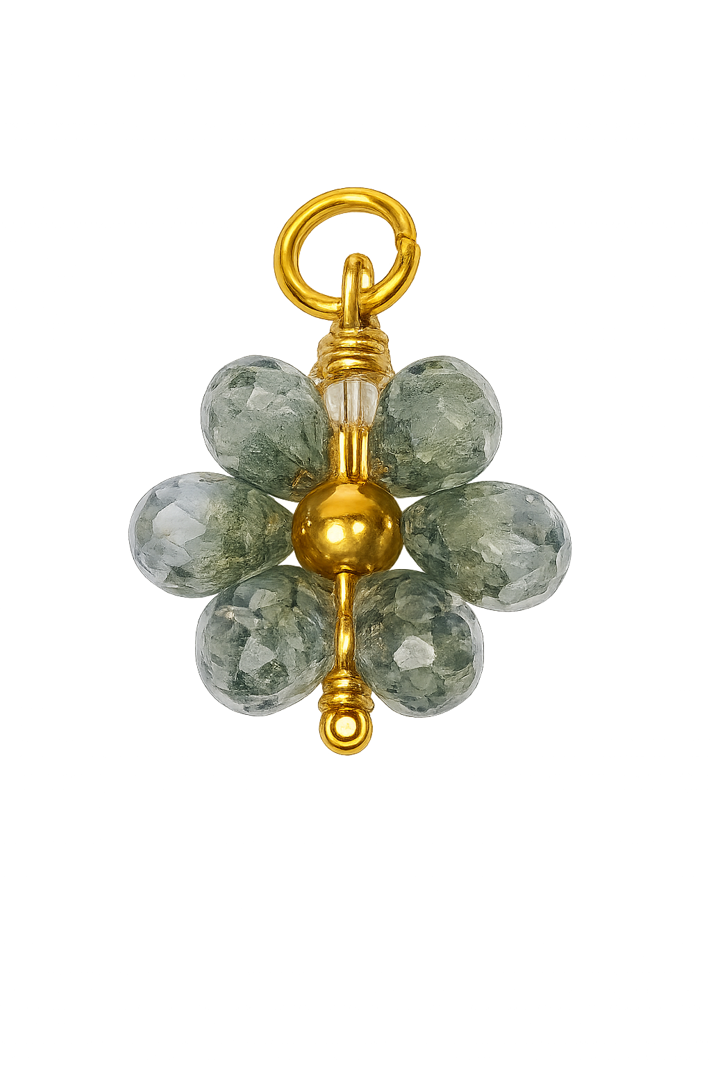 Talaia Bijoux Fleur grise XS Bijoux