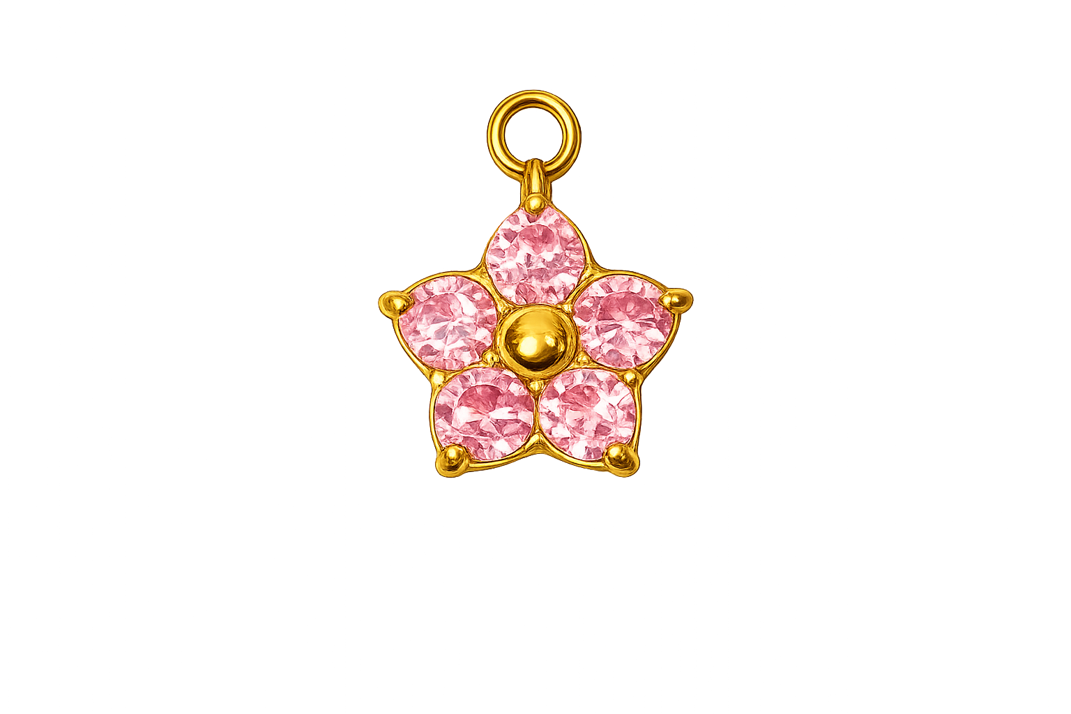 Talaia Bijoux Fleur rose XS Bijoux