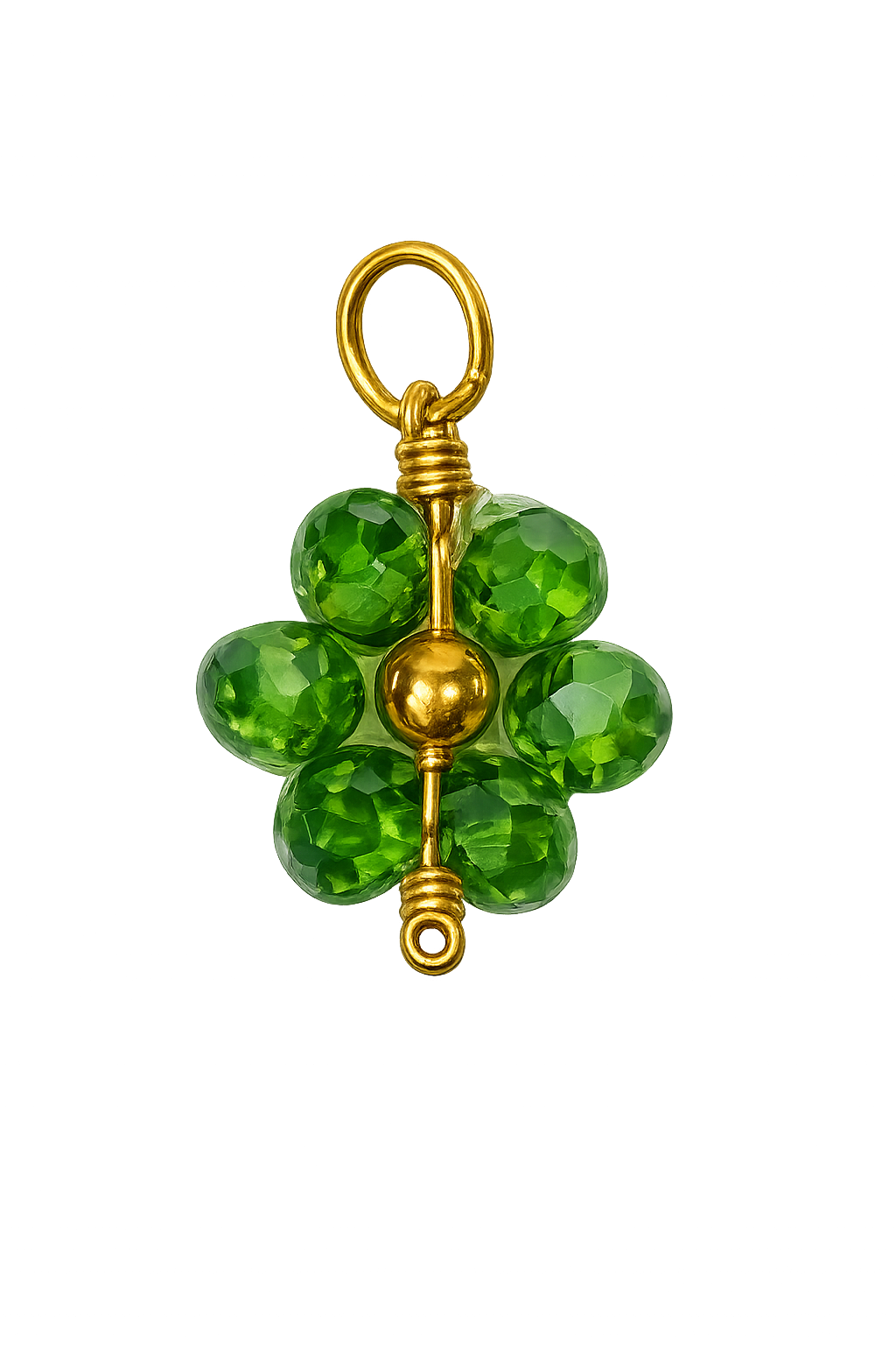 Talaia Bijoux Fleur verte XS Bijoux
