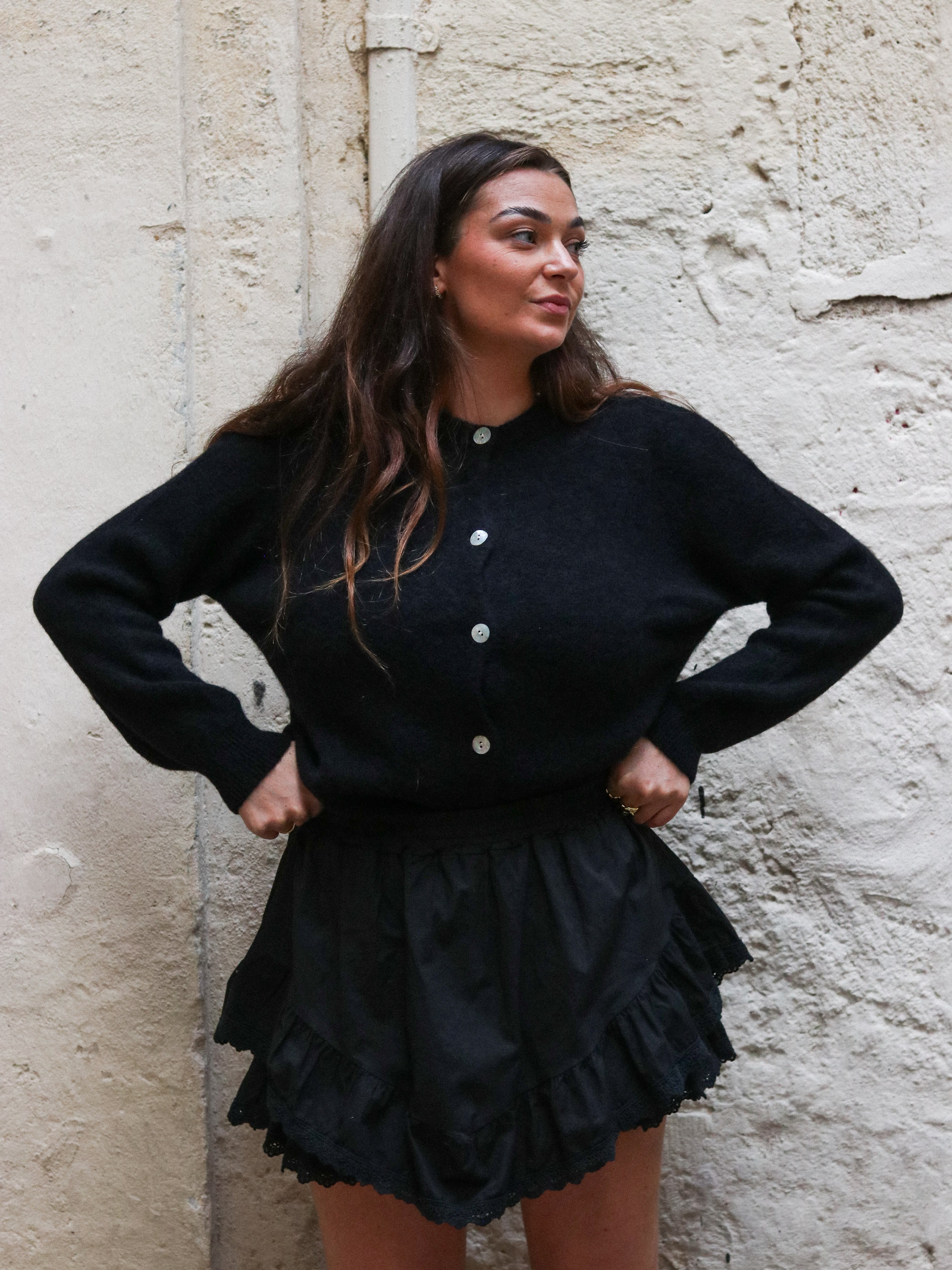 Talaia Bijoux Gilet Jun Noir Bijoux