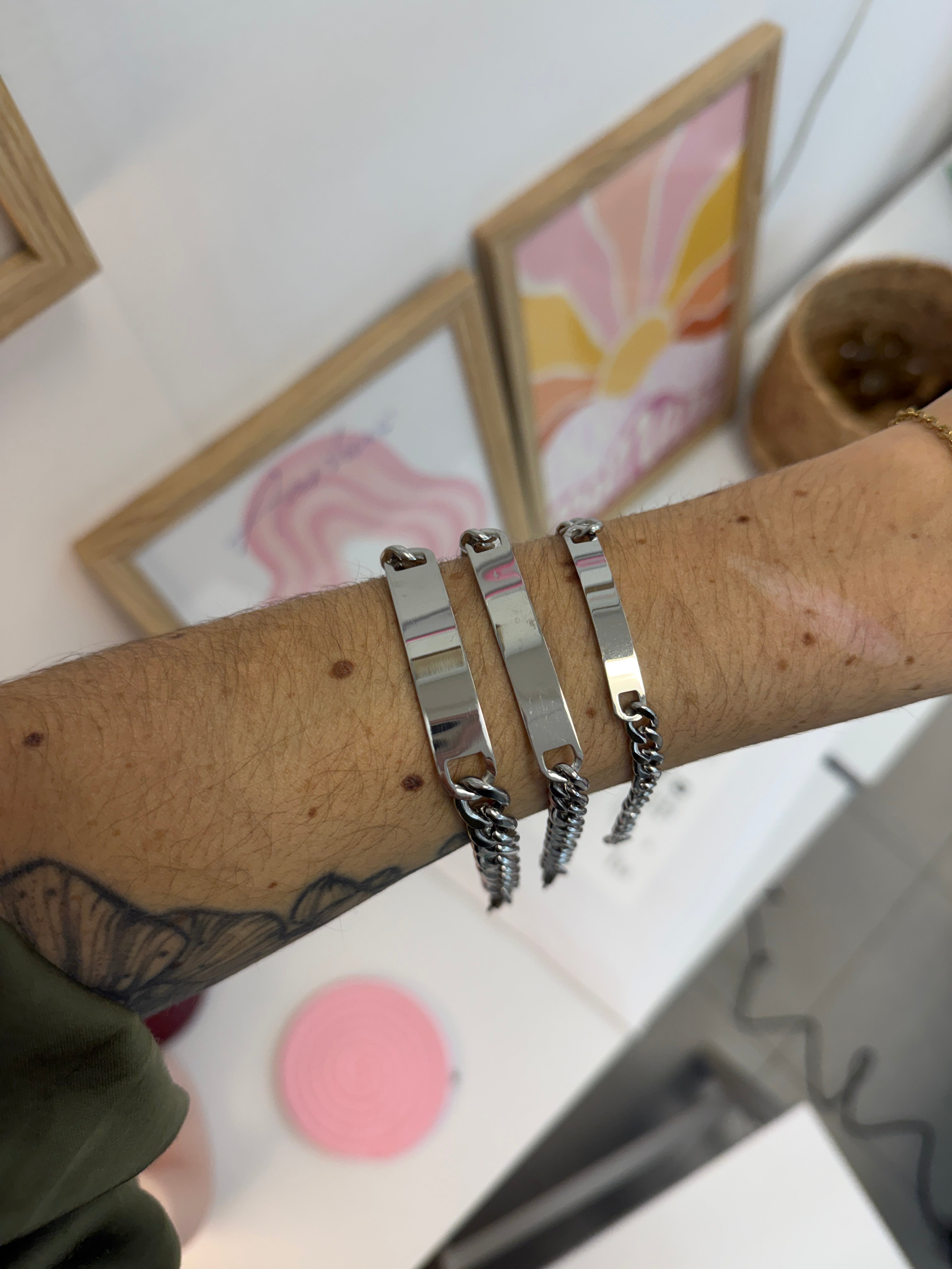 Talaia Bijoux Bracelets Gourmette Tao (grand modèle) Bijoux