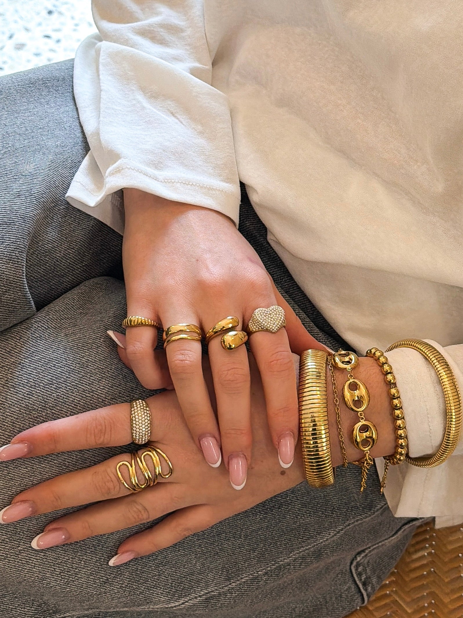 Talaia Bijoux Bracelets Jonc Elara épais Bijoux