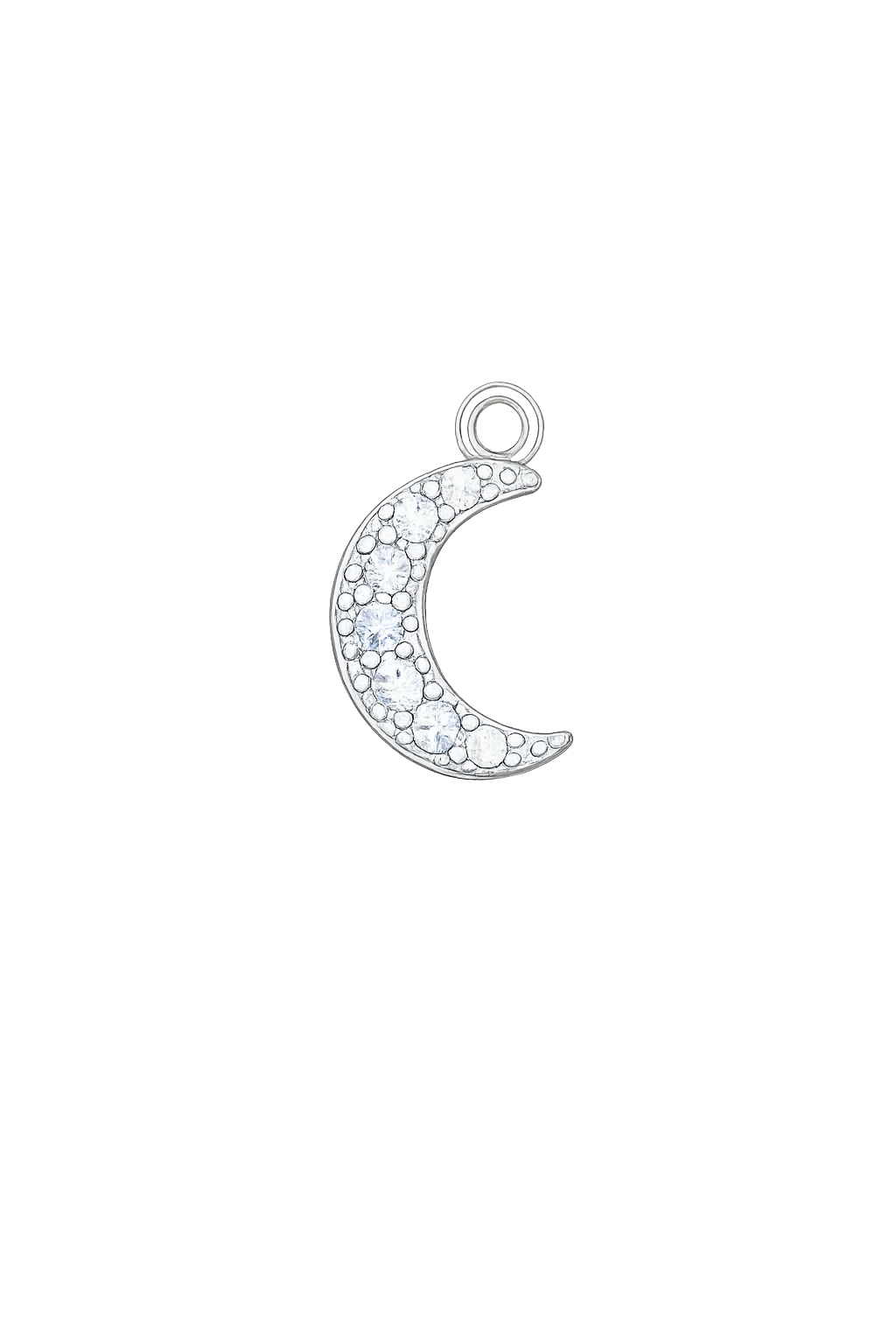 Talaia Bijoux Lune strass XS Bijoux
