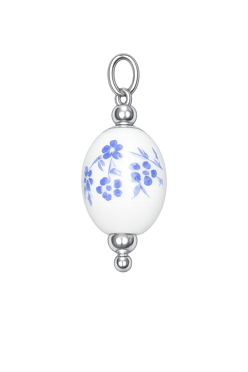 Talaia Bijoux Perle blanc/bleu 1S Bijoux