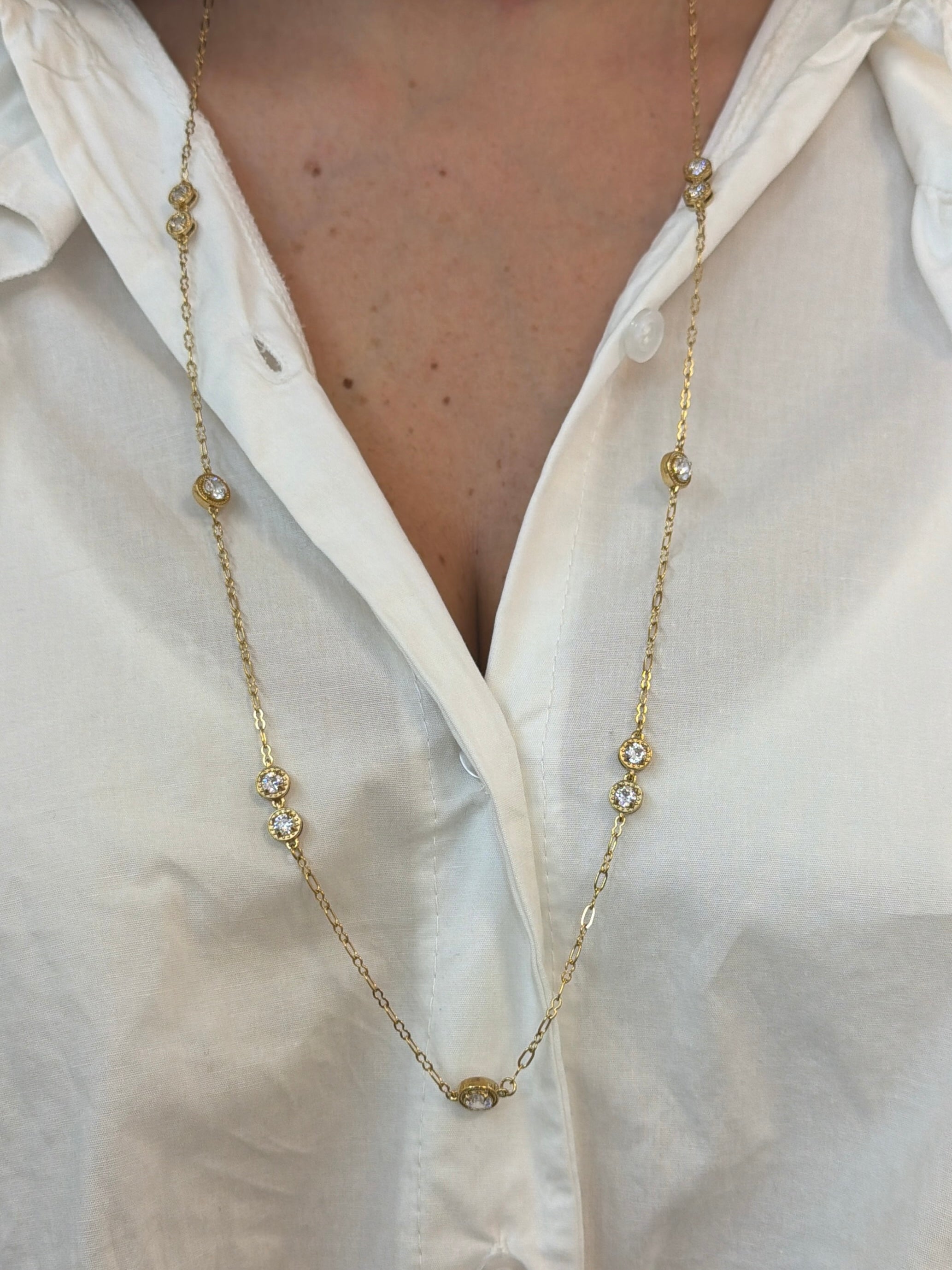 Talaia Bijoux Colliers Doré Sautoir Angèle Bijoux