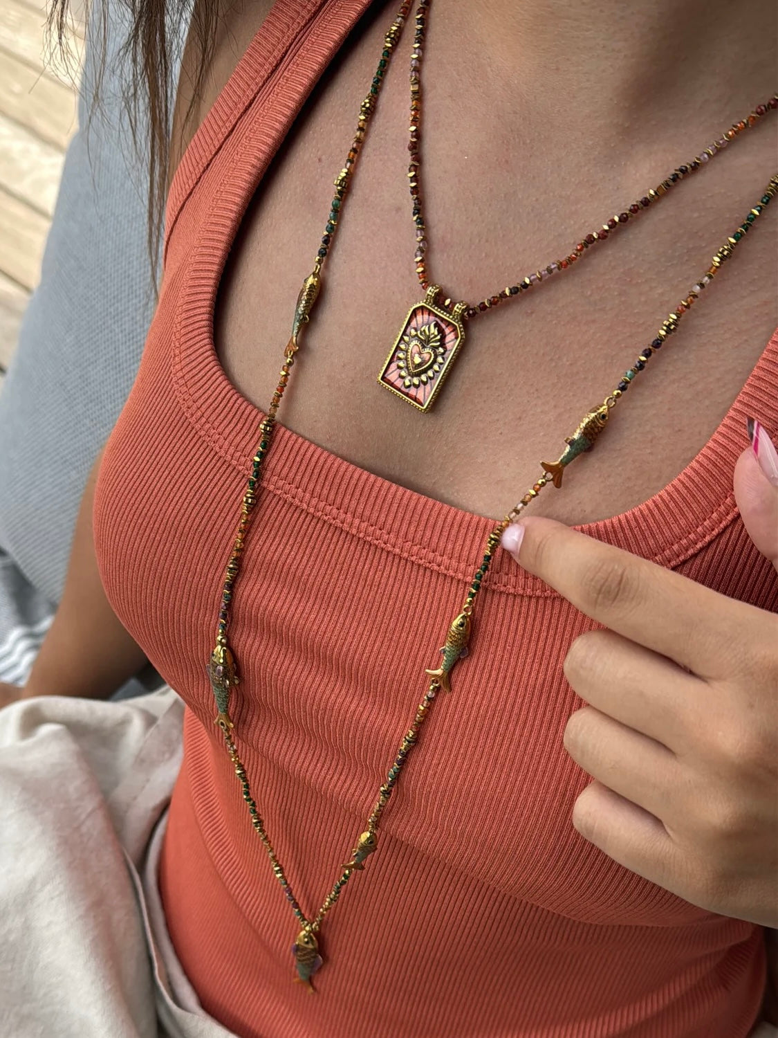 Talaia Bijoux Colliers Sautoir Oriane Bijoux